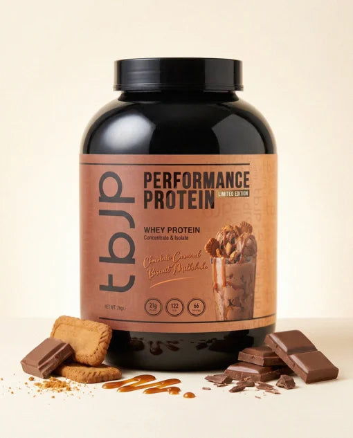 Trained by JP Nutrition Europe : Performance Protein 2kg in TUBS (LIMITED EDITION)