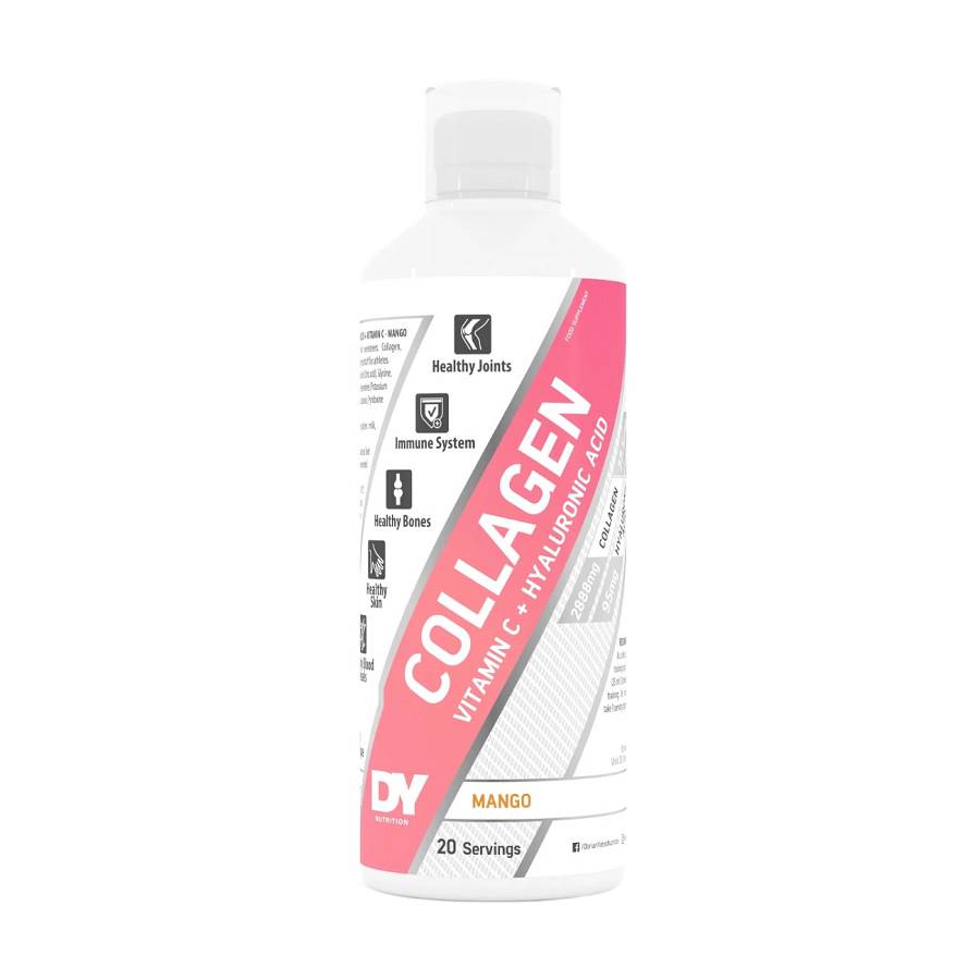 Dorian Yates Nutrition Collagen + Vitamin C + Hyaluronic Acid Liquid (500 ml)