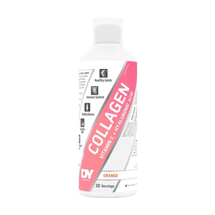 Dorian Yates Nutrition Collagen + Vitamin C + Hyaluronic Acid Liquid (500 ml)