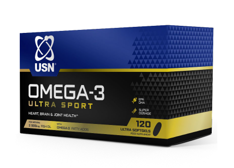 USN Nutrition OMEGA 3 Ultra Sport Softgels ( 120 softgels )