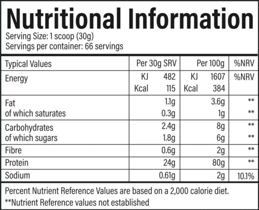 Trained by JP Nutrition – Performance Isolate tri blend 2kg