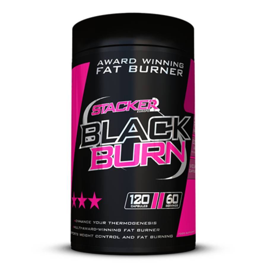 Stacker2 Black Burn (120 Caps)