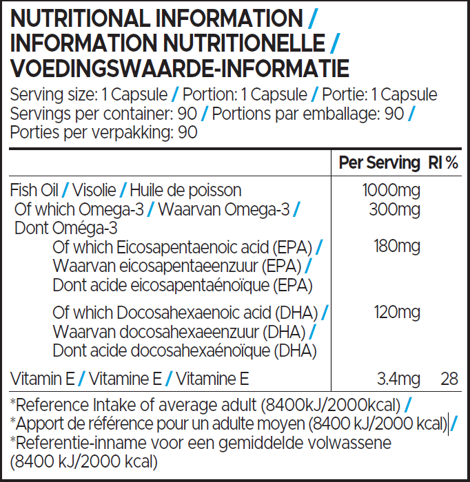 Usn Nutrition Omega 3 (90 Caps)