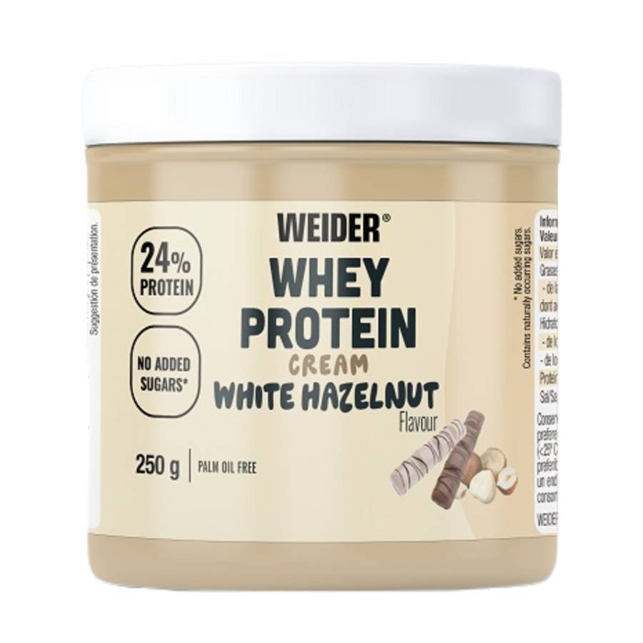 Weider Nutrition Whey Protein Cream White Hazelnut (250 gr)