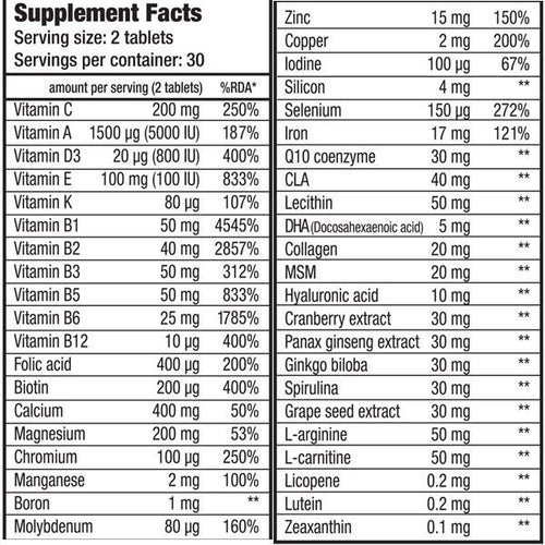 BioTech Usa Active Woman (60 Tabs)