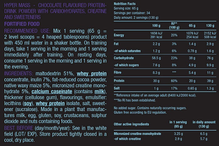 BioTech Usa Hypermass (4000 gr)