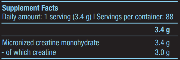 BioTech Usa 100% Creatine Monohydrate (300 gr)