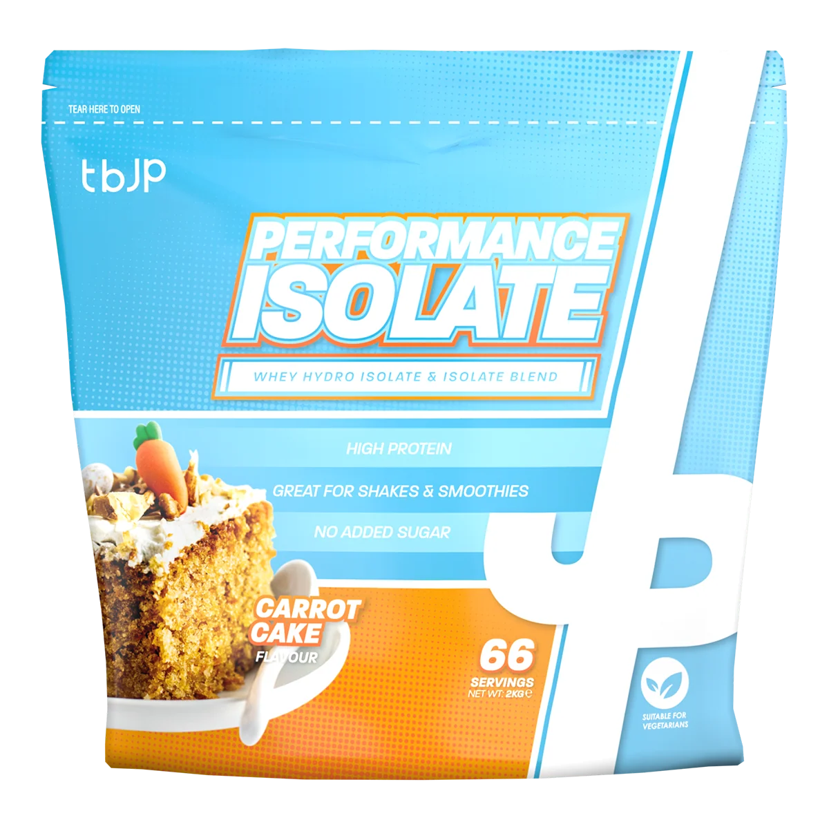Trained by JP Nutrition – Performance Isolate tri blend 2kg